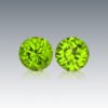 04 Carats Lovely Pair of Peridot Natural Gemstone