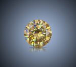 60 Carats Amazingly Beautiful Golden Moissanite Gemstone