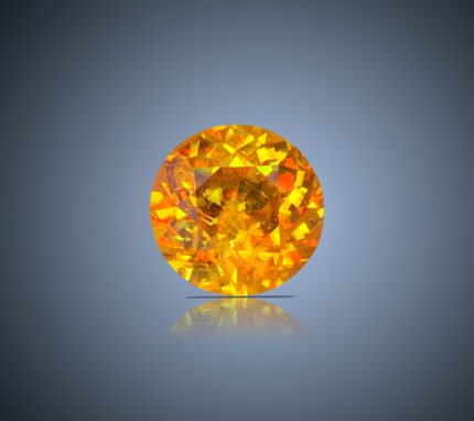 2.3 Carats Lustrous Yellow Sphene Natural Gemstone